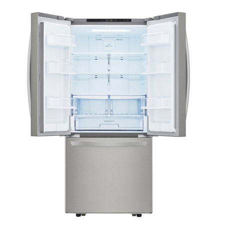 Réfrigérateur porte française 30 po 3 portes 21,8 pi³ Inox Smart Cooling Plus™