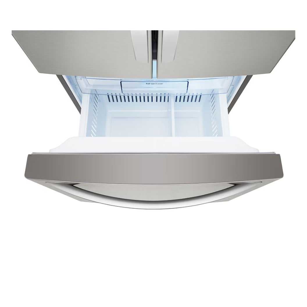 Réfrigérateur porte française 30 po 3 portes 21,8 pi³ Inox Smart Cooling Plus™