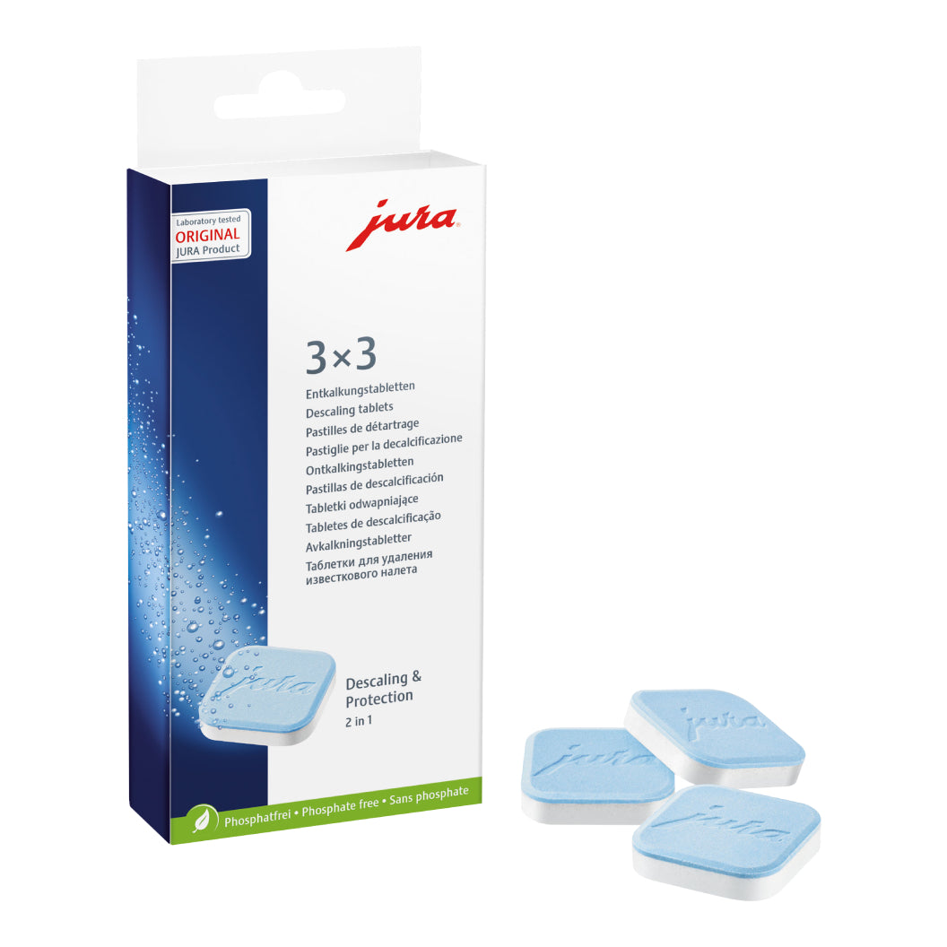 Pastilles de détartrage 2 phases - 3x3 pièces