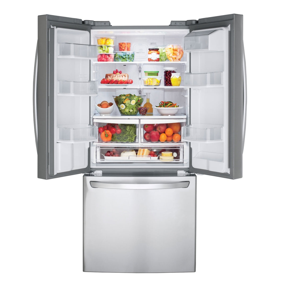 Réfrigérateur portes françaises Inox 30po