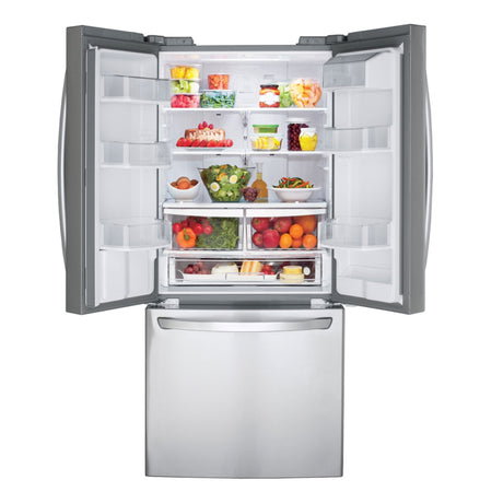 Réfrigérateur portes françaises Inox 30po