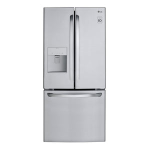 Réfrigérateur portes françaises Inox 30po