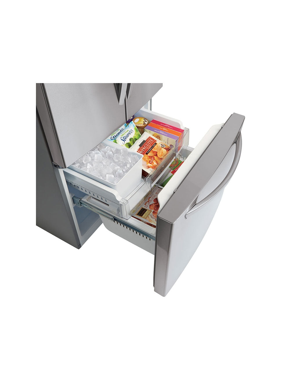 Réfrigérateur portes françaises Inox 30po