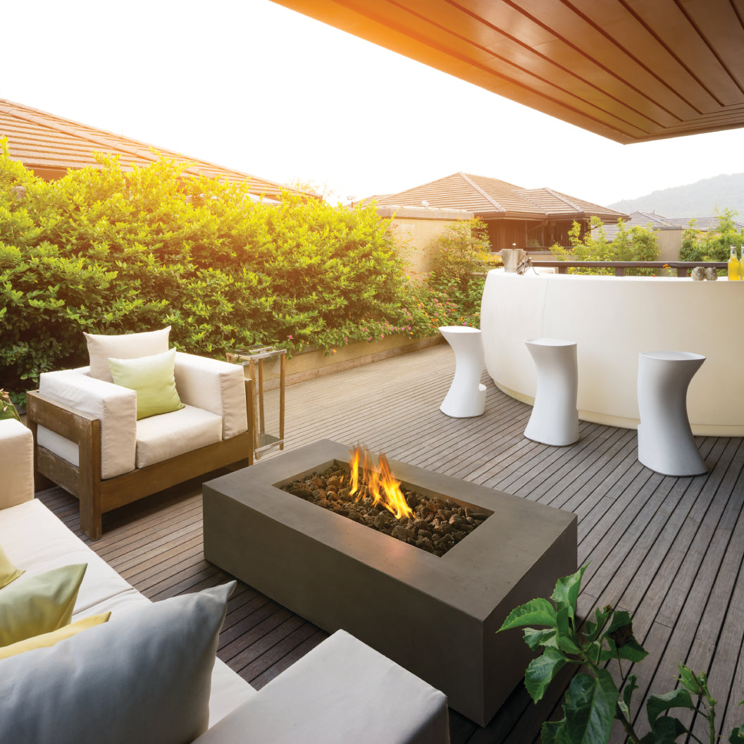 Table extérieure avec foyer 50 000 BTU - Patioflame® Uptown