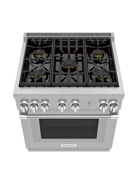 Cuisinière au gaz autoportante 30 po. 4,6 pi³ Inox