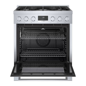 Cuisinière au gaz 30 po Inox Série 800