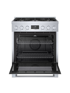 Cuisinière au gaz autoportante 30 po. 3,7 pi³ Inox