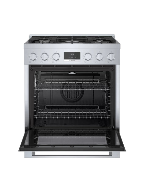 Cuisinière au gaz autoportante 30 po. 3,7 pi³ Inox