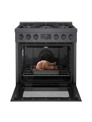 Cuisinière au gaz autoportante 30po 3,7 pi³ Inox N