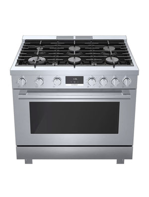 Cuisinière au gaz autoportante 36 po. 3,4 pi³ Inox