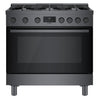 Cuisinière au gaz encastrable 36 po, 3,4 pi³ avec brûleur double anneau et QuietClose - Série 800