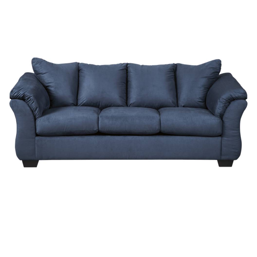 Sofa en tissu bleu marine - Darcy