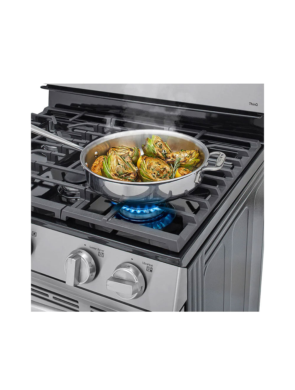 Cuisinière au gaz autoportante 30 po. 6,3 pi³ Inox