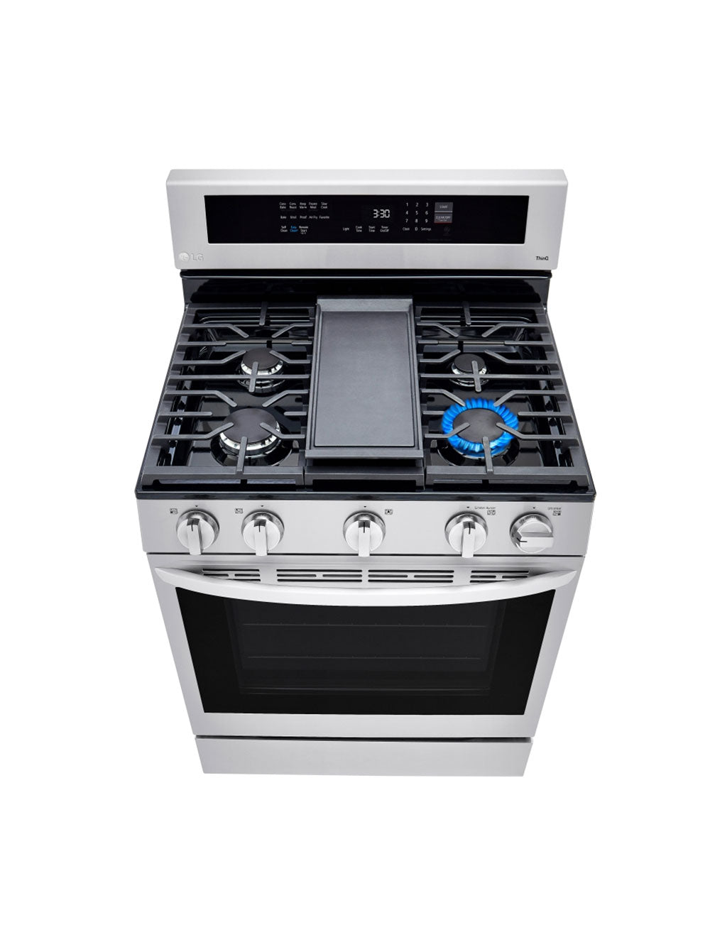 Cuisinière au gaz autoportante 30 po. 5,8 pi³ Inox