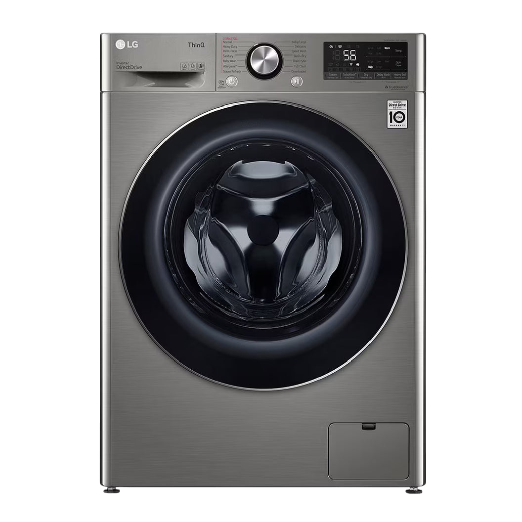 Combo laveuse/sécheuse à chargement frontal 24 po, 2,6 pi³ Inox graphite avec IA DD™ et TurboWash 360™