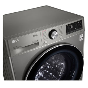Combo laveuse/sécheuse à chargement frontal 24 po, 2,6 pi³ Inox graphite avec IA DD™ et TurboWash 360™