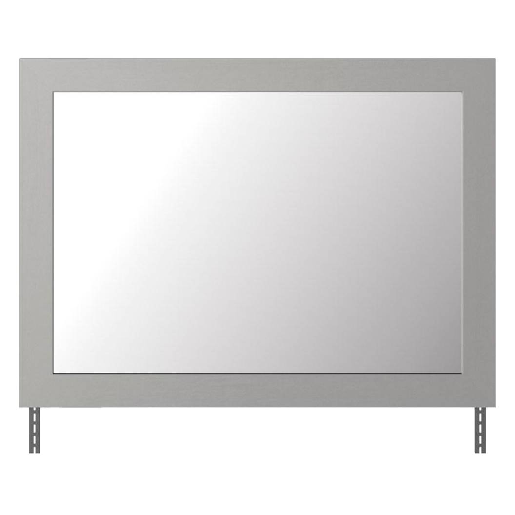 Miroir de bureau en bois gris - Cottenburg