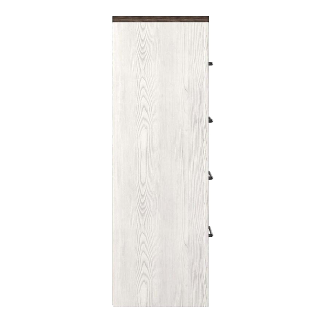 Commode à 4 tiroirs en bois bicolore - Gerridan
