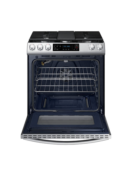 Cuisinière au gaz encastrable 30 po. 6,0 pi³ Inox
