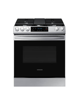 Cuisinière au gaz encastrable 30 po. 6,0 pi³ Inox