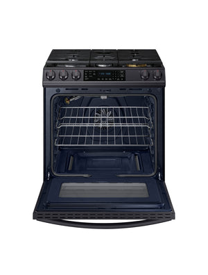 Cuisinière au gaz encastrable 30 po 6,0 pi³ Inox N