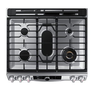 Cuisinière biénergie encastrable Flex Duo 30 po. Inox