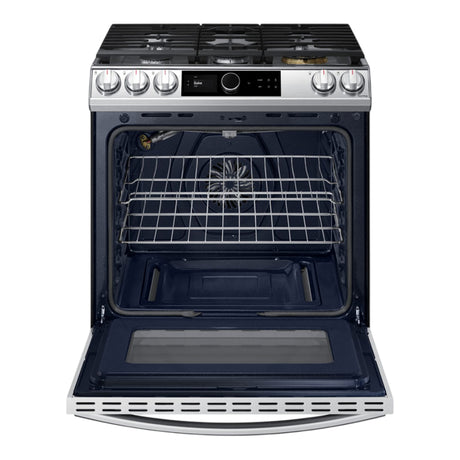 Cuisinière à convection au gaz encastrable 30 po. 6,0 pi³ Inox