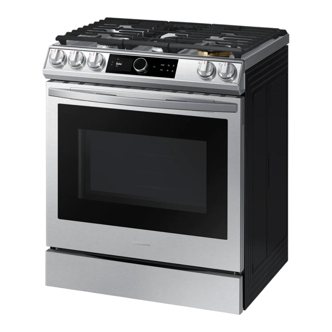 Cuisinière à convection au gaz encastrable 30 po. 6,0 pi³ Inox