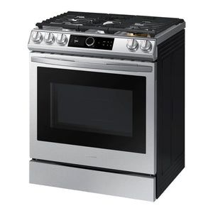 Cuisinière à convection au gaz encastrable 30 po. 6,0 pi³ Inox