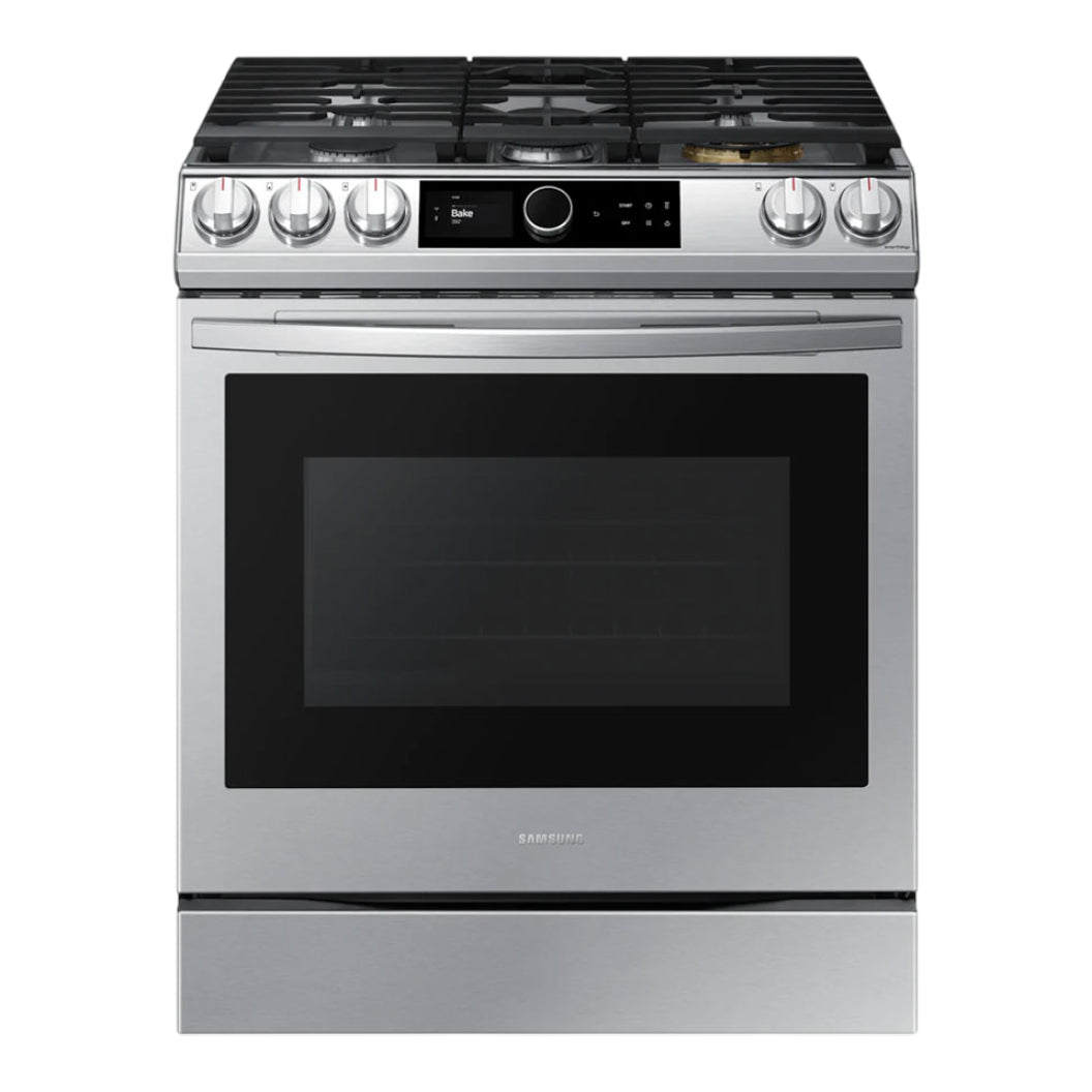 Cuisinière à convection au gaz encastrable 30 po. 6,0 pi³ Inox