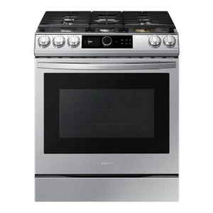 Cuisinière à convection au gaz encastrable 30 po. 6,0 pi³ Inox