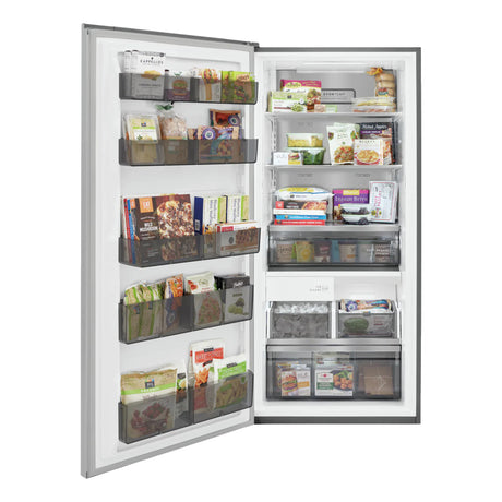 Congélateur vertical Inox 33PO