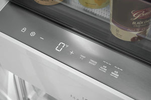 Congélateur vertical Inox 33PO
