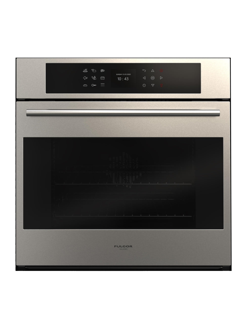 Four encastrable simple 24 po. 2,6 pi³ Inox