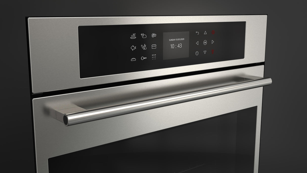 Four encastrable simple 24 po. 2,6 pi³ Inox