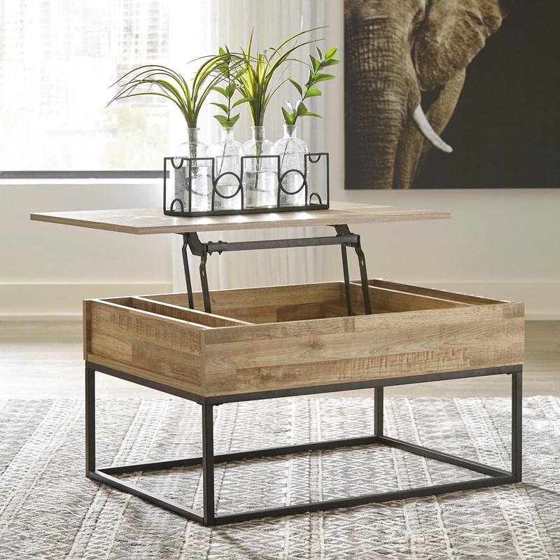 Table basse en bois naturel - Gerdanet
