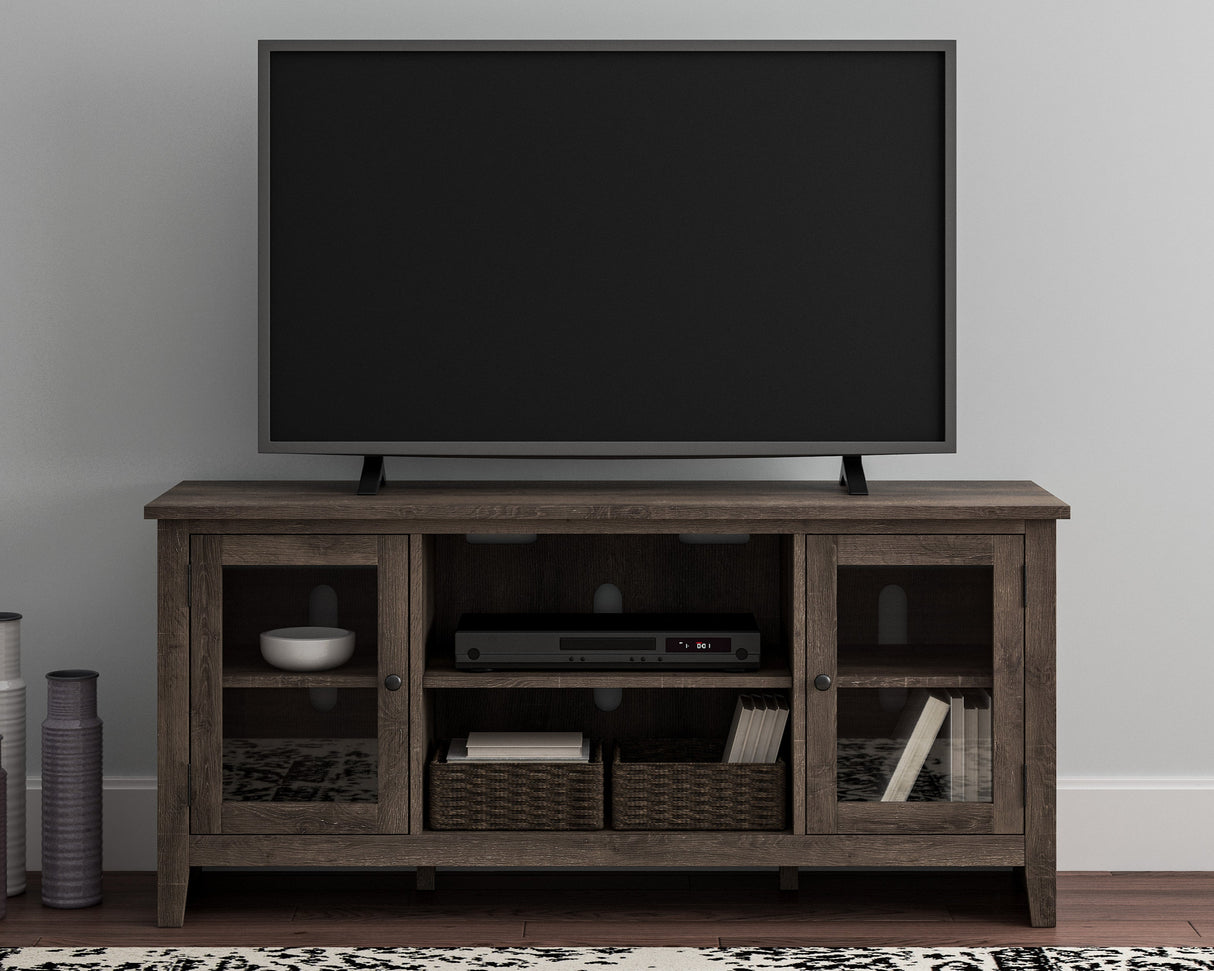 Meuble de télévision avec option de foyer électrique - Arlenbry