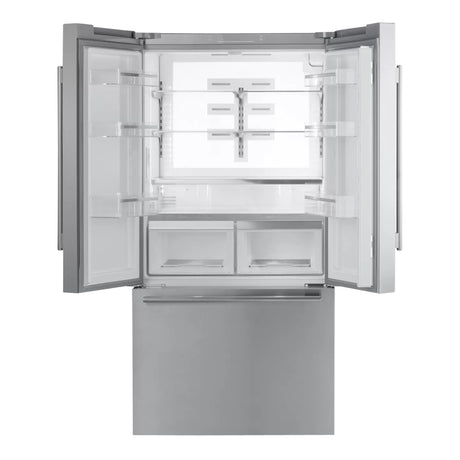 Réfrigérateur portes françaises Inox 36po
