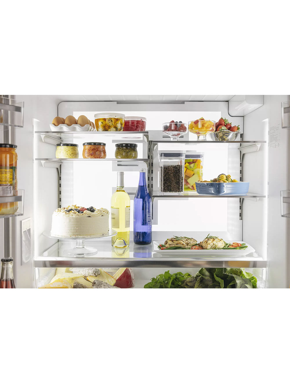 Réfrigérateur portes françaises Inox 36po