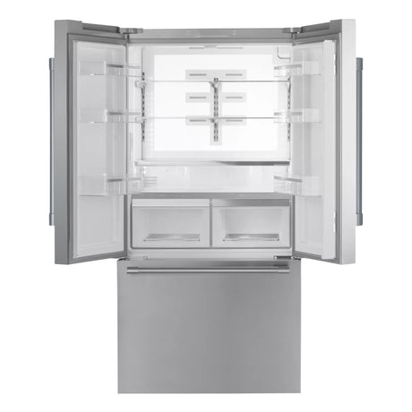 Réfrigérateur portes françaises Inox 36po