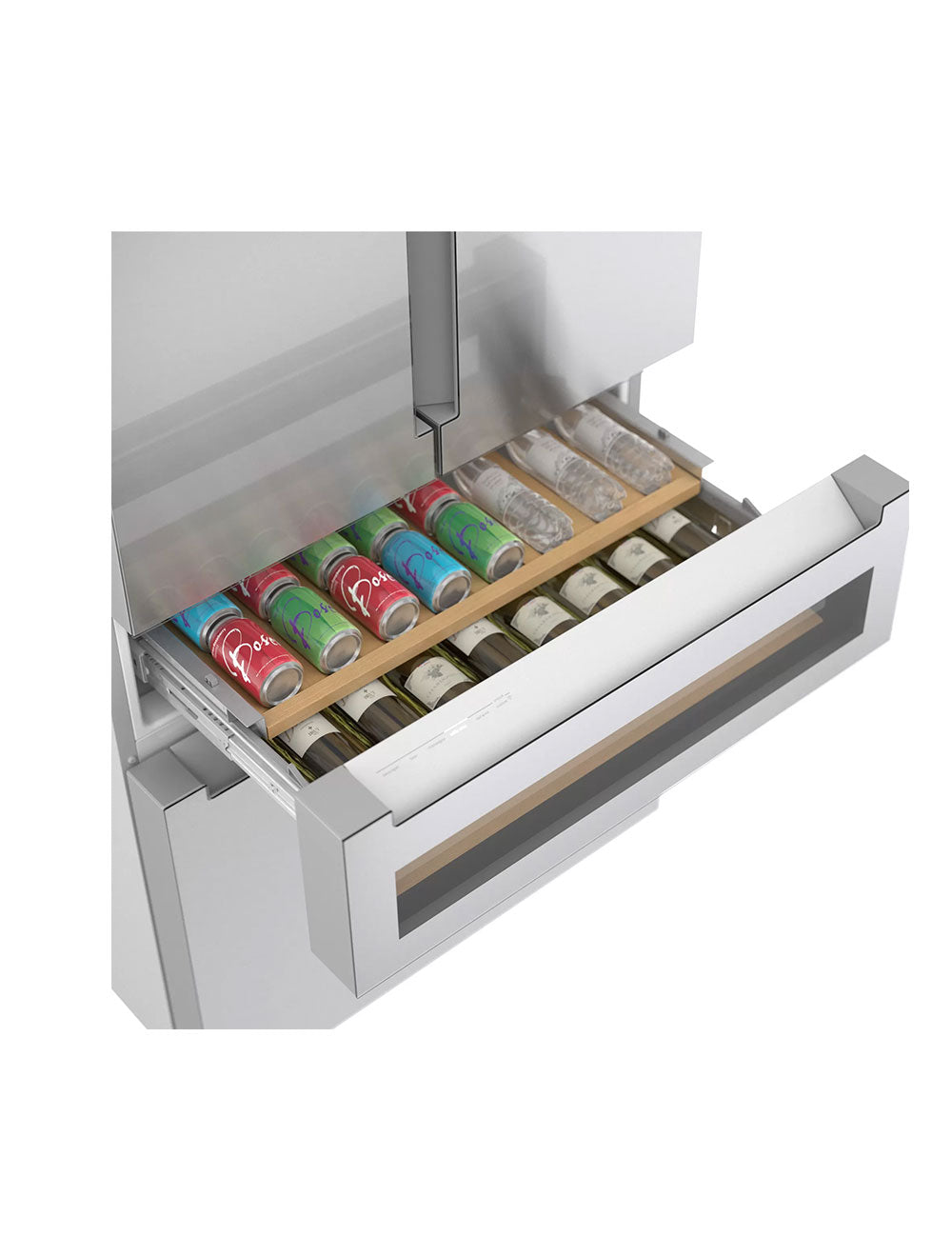 réfrigérateur portes françaises Inox 36po