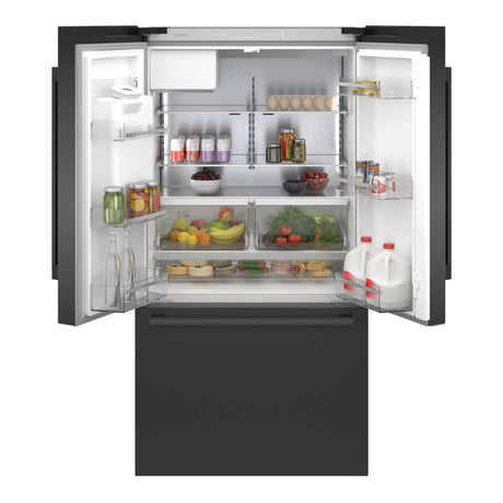 REFRIGERATEUR PORTES FRANÇAISES 36PO INOX NOIR