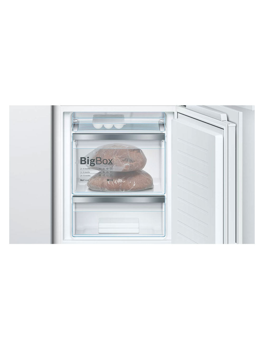 Réfrigérateur encastré 2 portes Blanc 22po