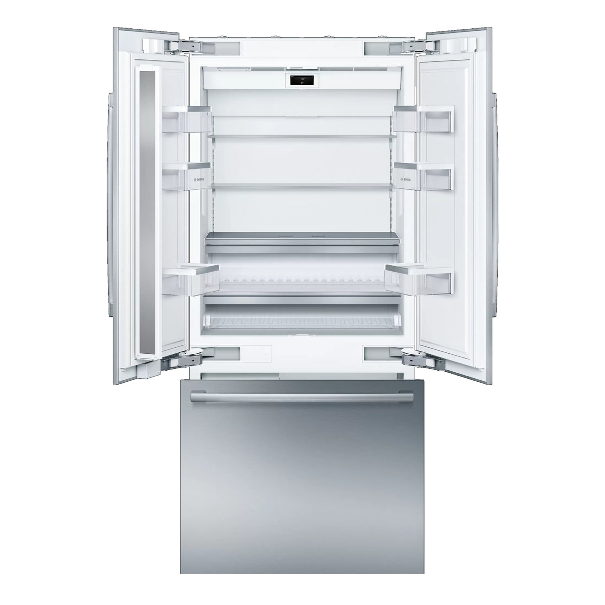 Réfrigérateur portes françaises Inox 36po