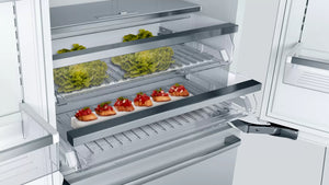 Réfrigérateur portes françaises Inox 36po