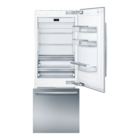 Réfrigérateur encastré 2 portes Inox 30po