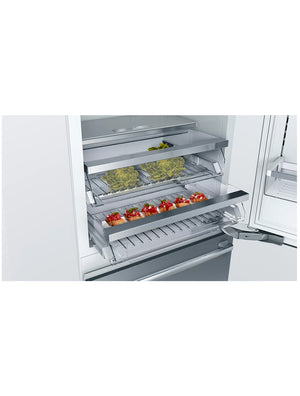 Réfrigérateur encastré 2 portes Inox 30po