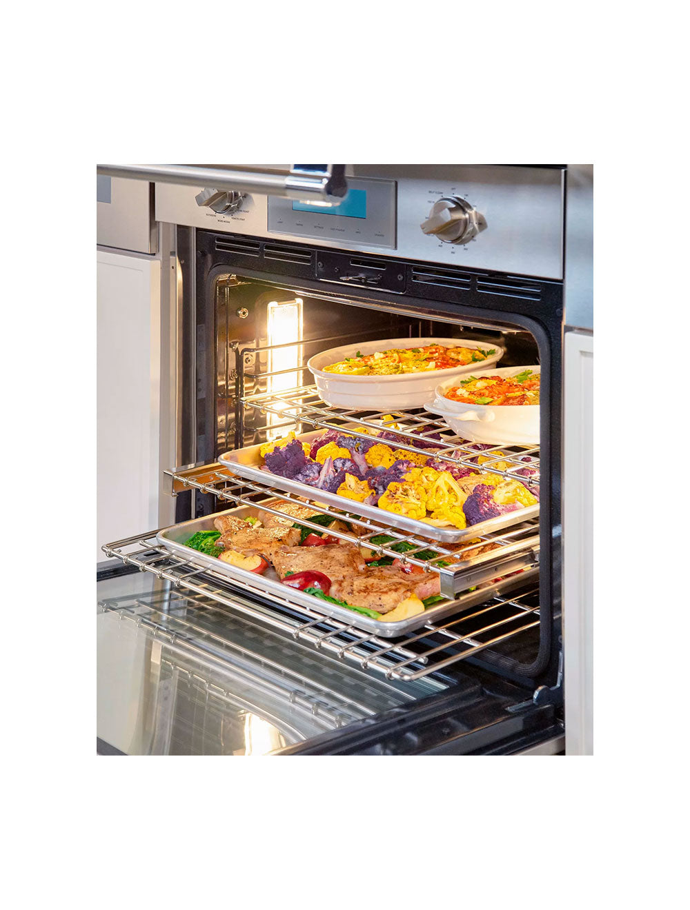 Four encastrable simple 30 po. 4,5 pi³ Inox