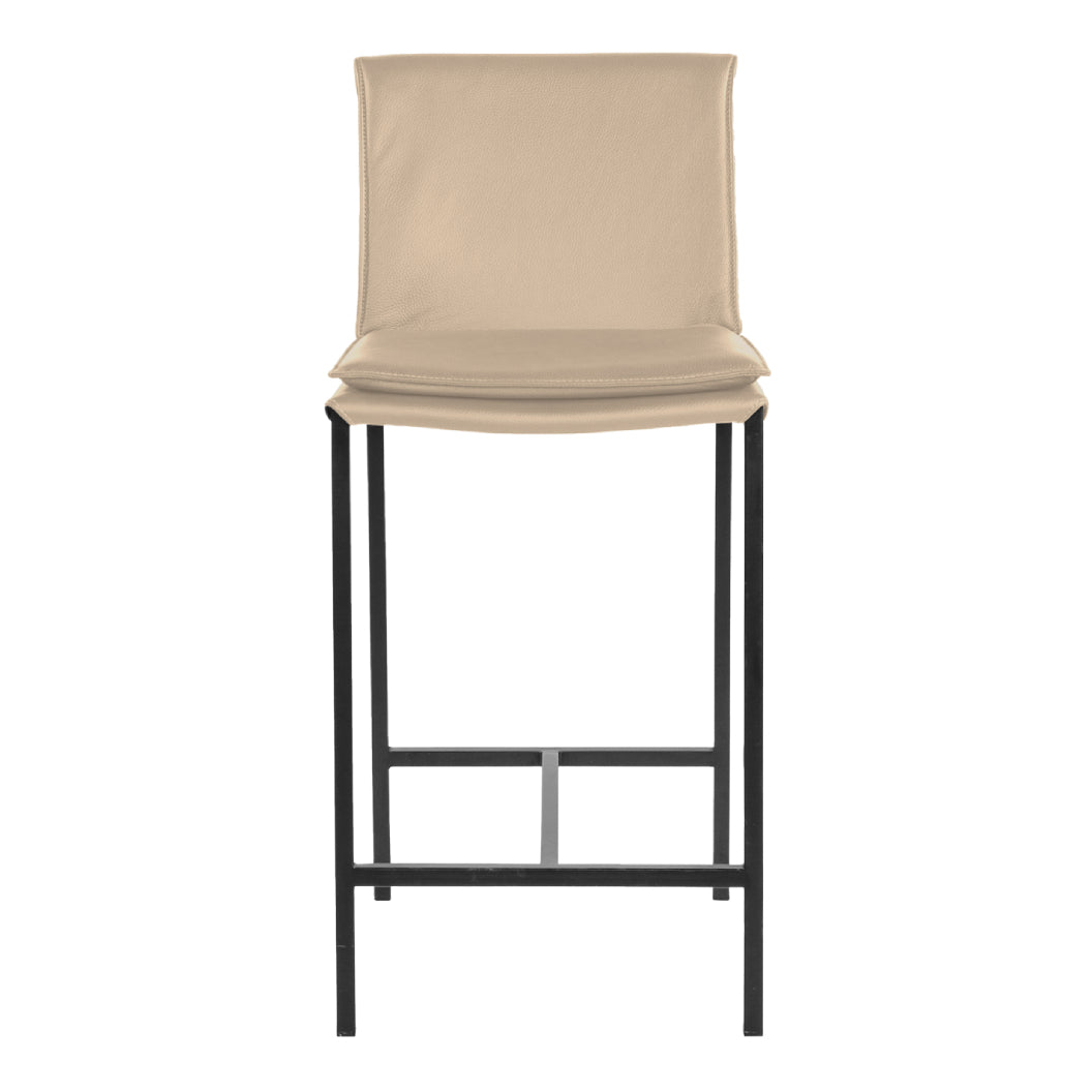 Tabouret de comptoir en cuir - Aria