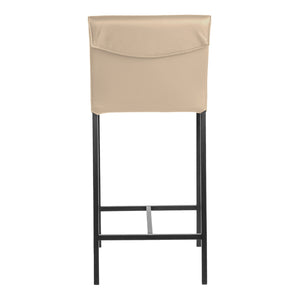 Tabouret de comptoir en cuir - Aria